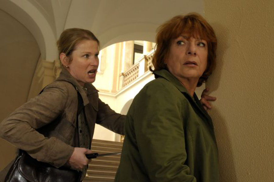 BELLA BLOCK - Das-Schweigen-der-Kommissarin: Dörte Lyssewski, Hannelore Hoger