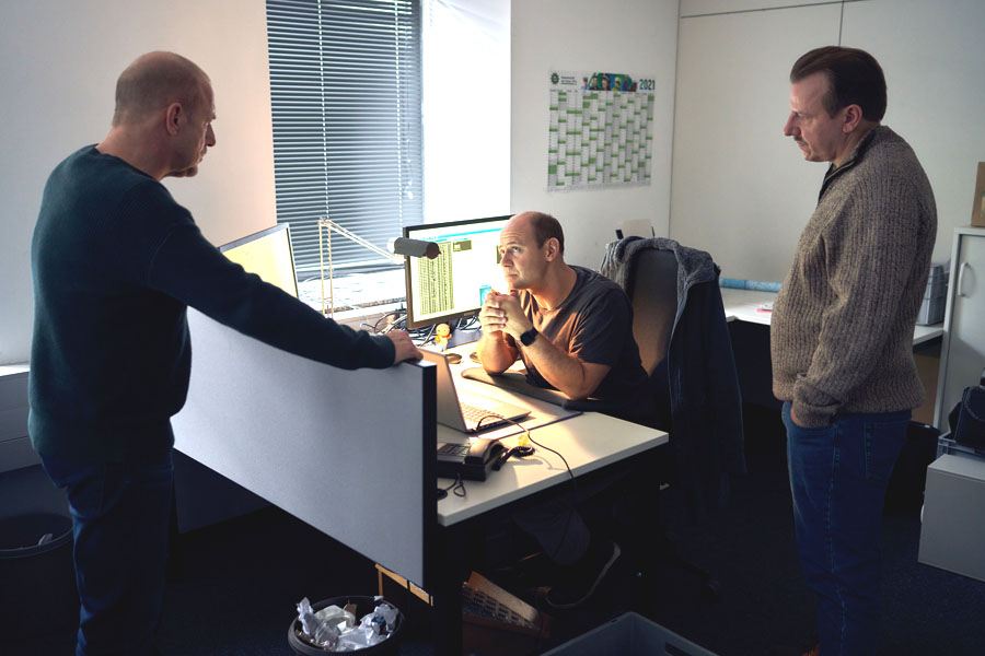 INGO THIEL - Ein Maedchen wird vermisst: Heino Ferch, Moritz Führmann, Ronald Kukulies