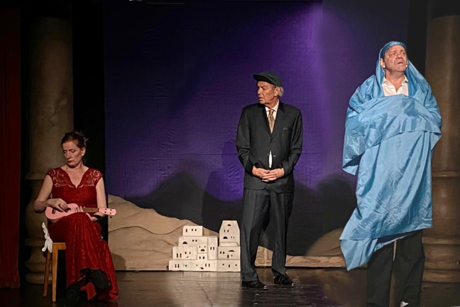 DER MESSIAS: Leila Pfister, Siegmund Tischendorf, Roeland Wisnekker